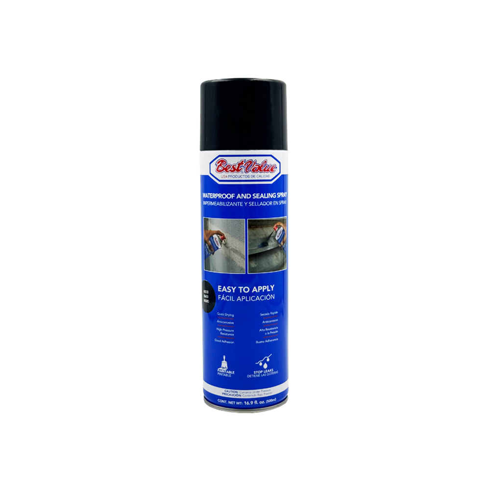 Sellador (en spray). Negro. 500ml