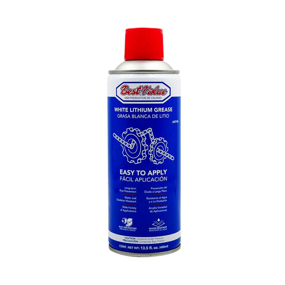Gasa blanca de litio. Blanco. 400ml. (en spray)