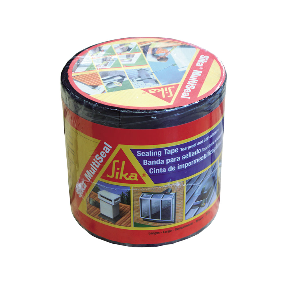 Sika multiseal (10 cm x 10 mts. ). Aluminio. 10cm 10mts
