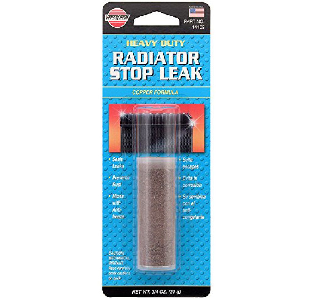 Sellador para fuga de radiador 1 oz. Cobre. 21g.