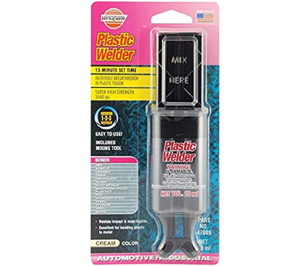 Epoxico versachem sold. Plastica jeringa. Crema. 25ml. (en jeringa)