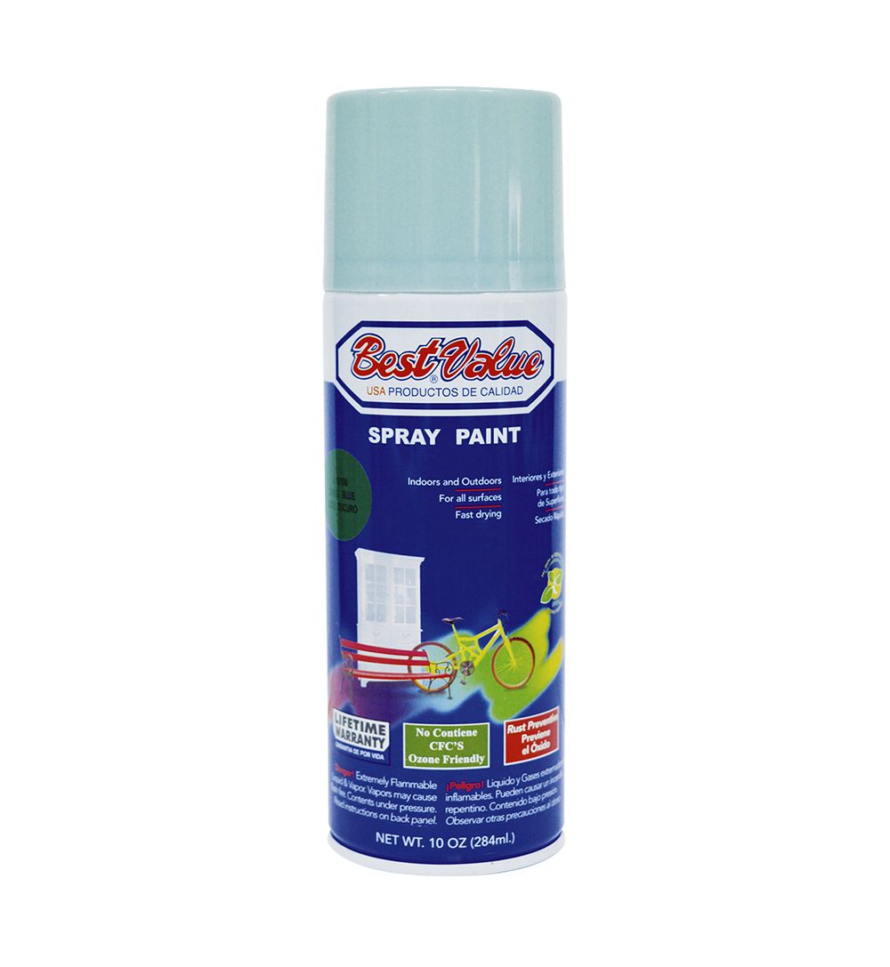 Pintura spray celeste. 10 oz. (en spray)