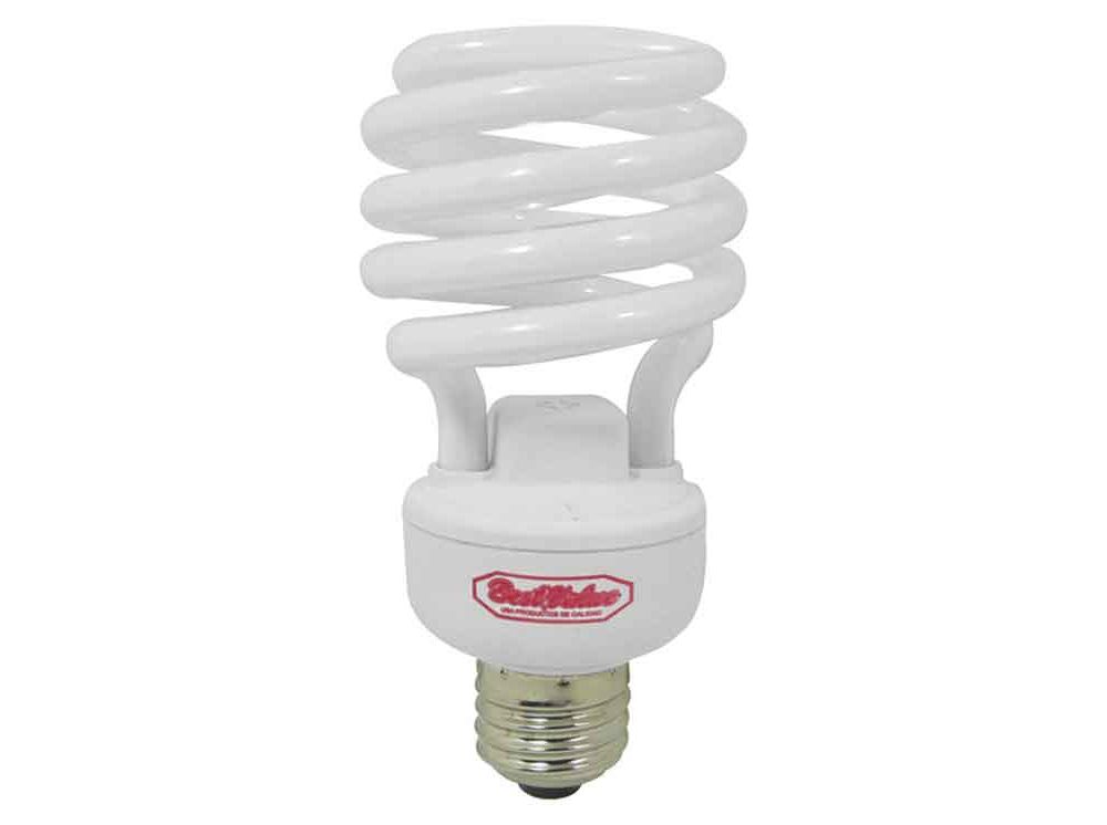 Ahorrador espiral 24w dl e-27 t2. Blanco.
