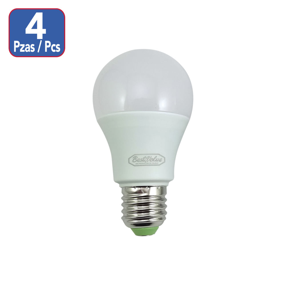 Led 10w e27 6400k. Blanco.