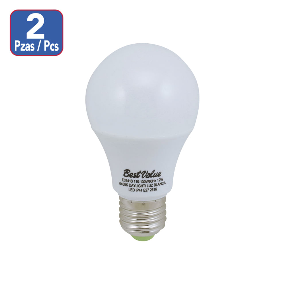 Led 12w 6400k. Blanco.