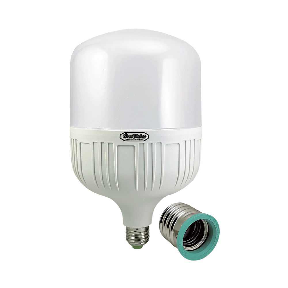 Led 50w 6400k 85-277v base dual e27/e40. Blanco.