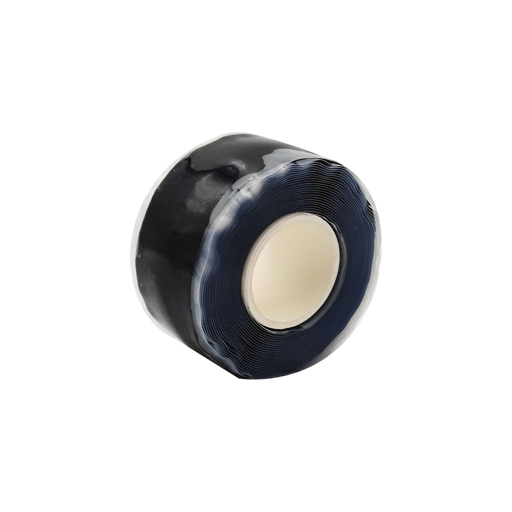 Cinta de silicon negro 1 x 9. 8'