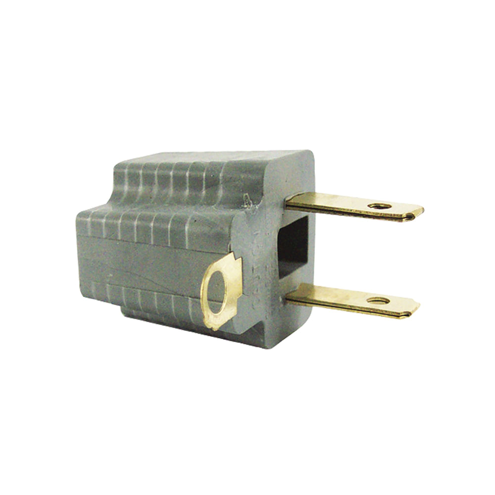 Adaptador de 3 a 2 rockwell. Gris. Polos