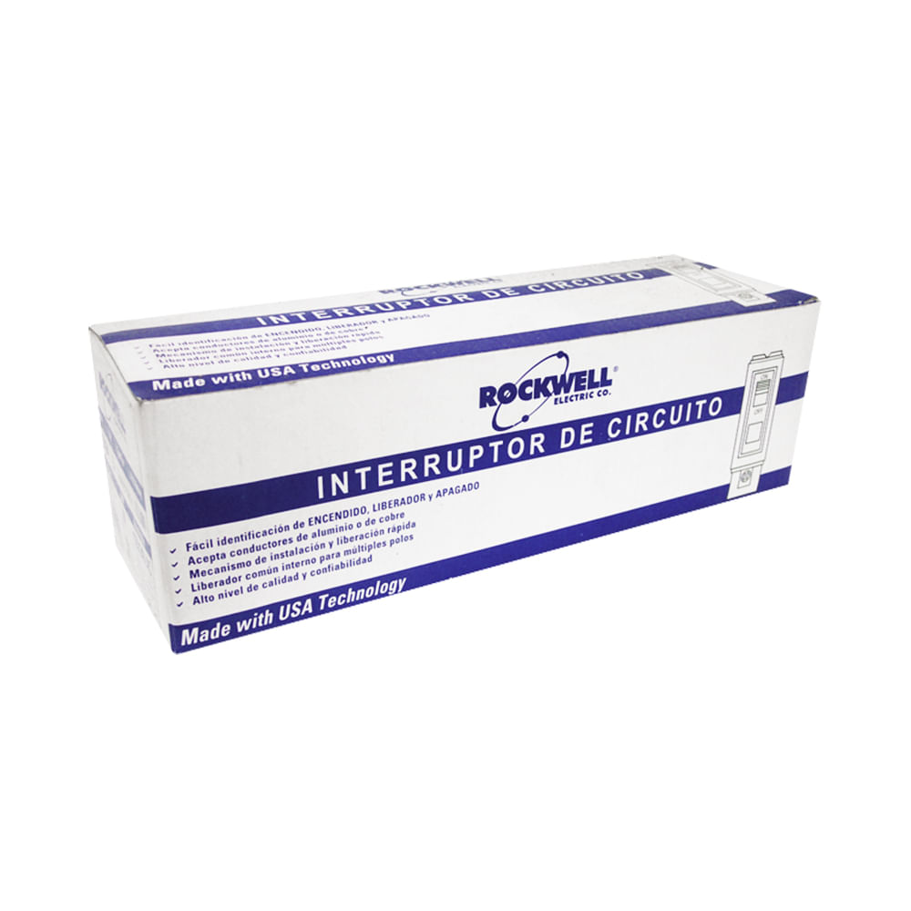 Breaker 2 polo 20 amp tipo ge. Negro. 20amp