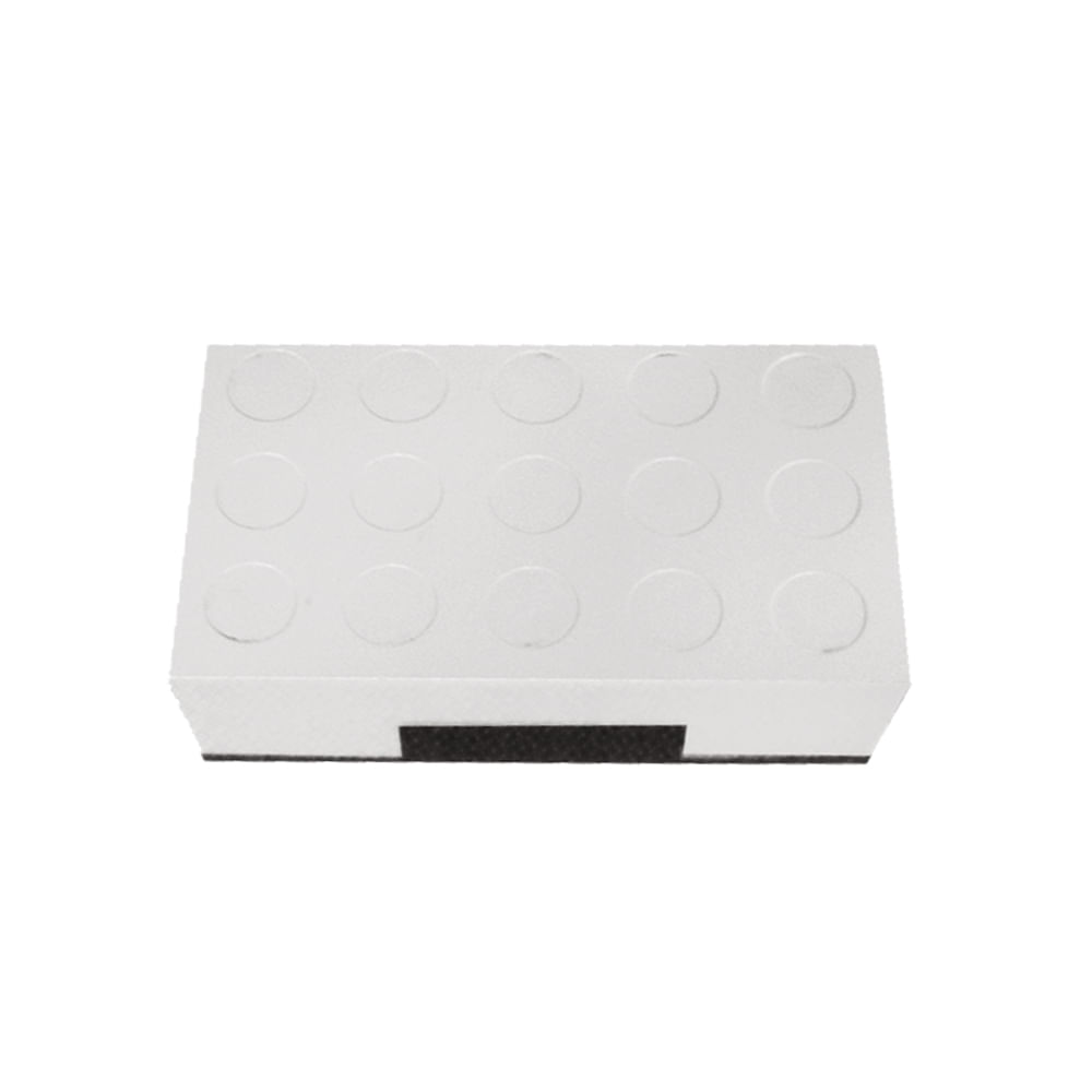 Timbre ding dong rockwell 120v liso. Blanco. 5-1/4 x 3-3/8 1-1/2