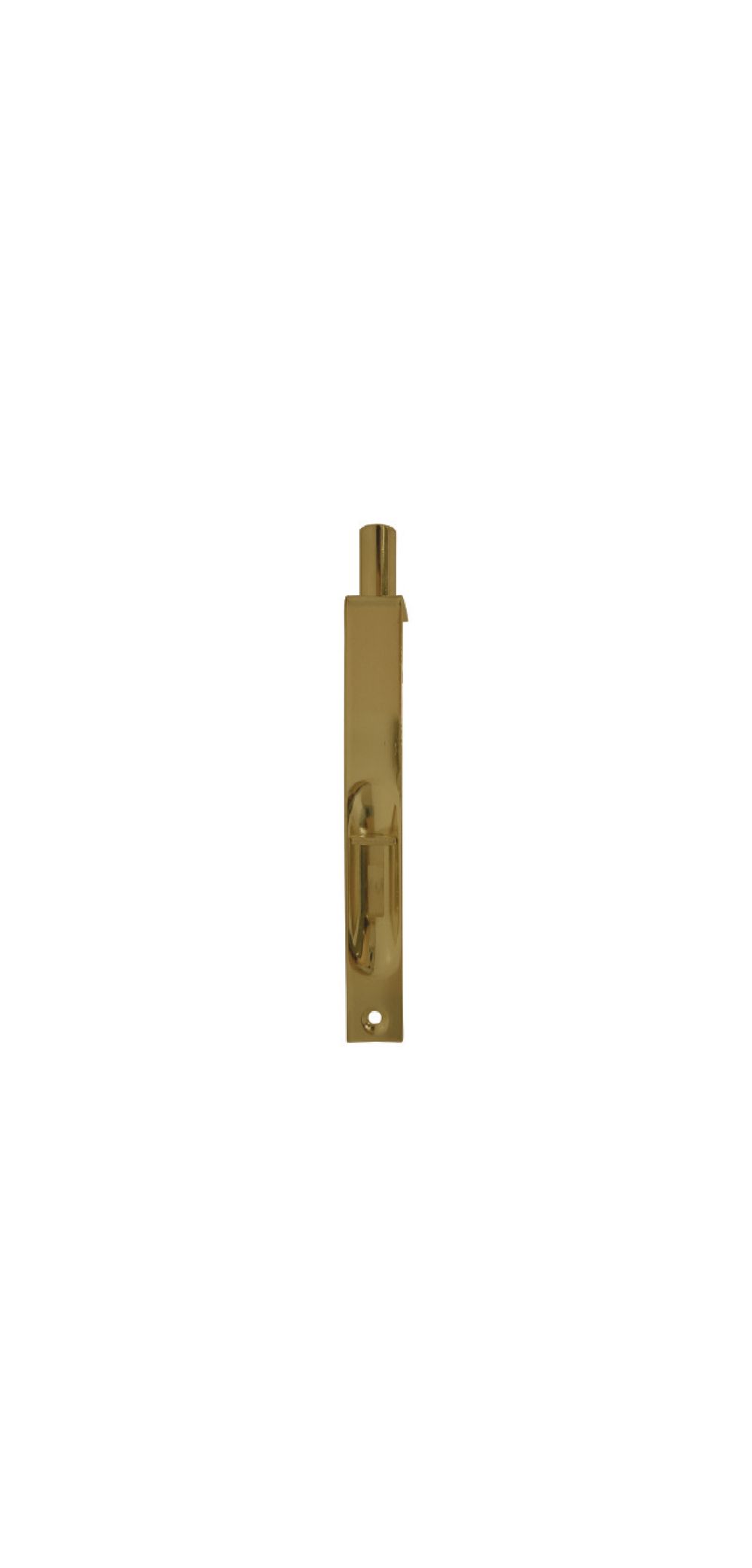 Picaporte para embutir a. Brass de 6. Bronceado. 6