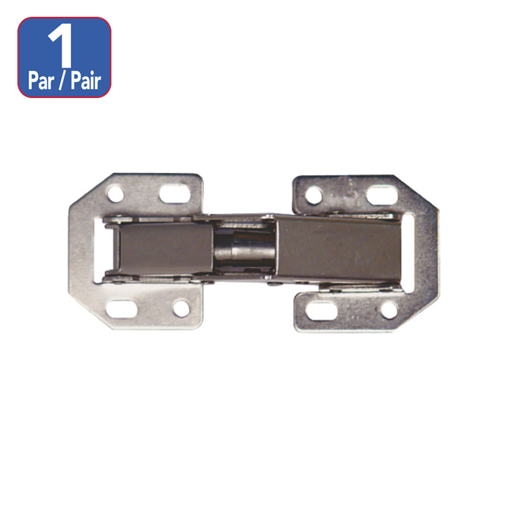 Bisagra cangrejo bestvalue blister 4. Cromado. 4(100mm)