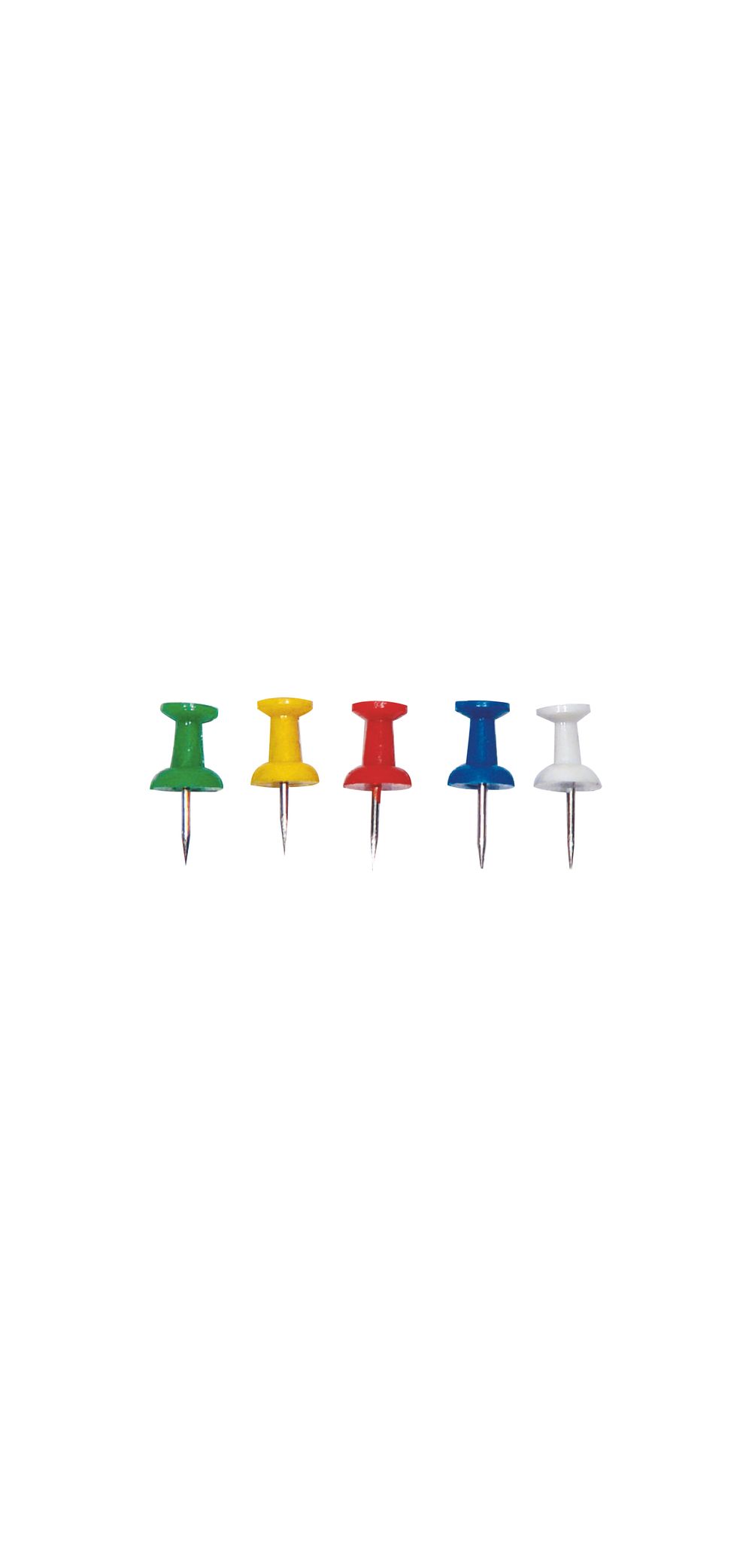 Sujetadores plasticos pushpin(30pcs). Colores surtidos. 30 pzas