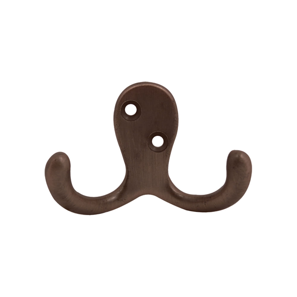 Gancho doble para colgar ac bestvalue. Cobrizado. 2-1/2(63mm)