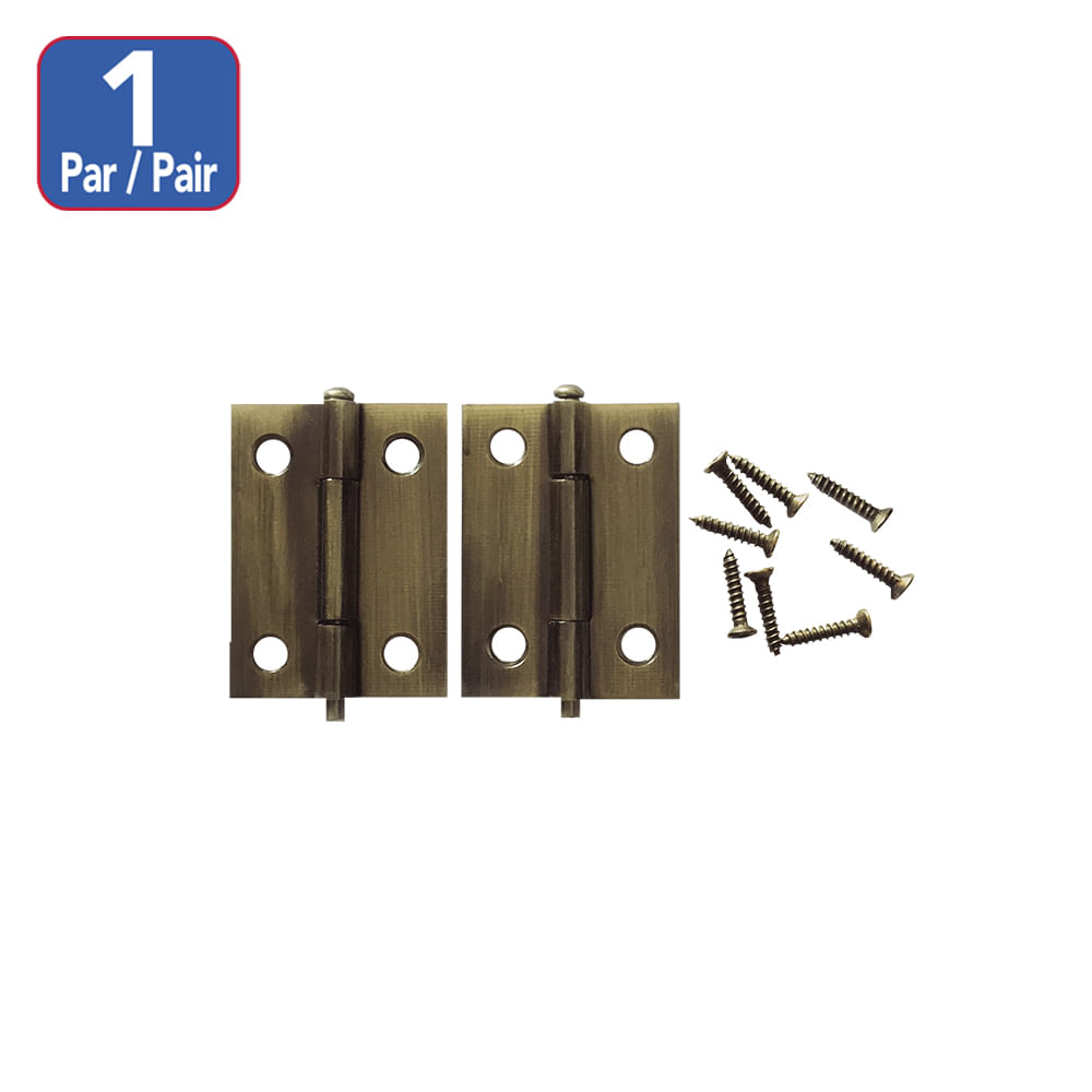 Bisagra para mueble a. Brass de 2. Bronceado. 2(50mm)