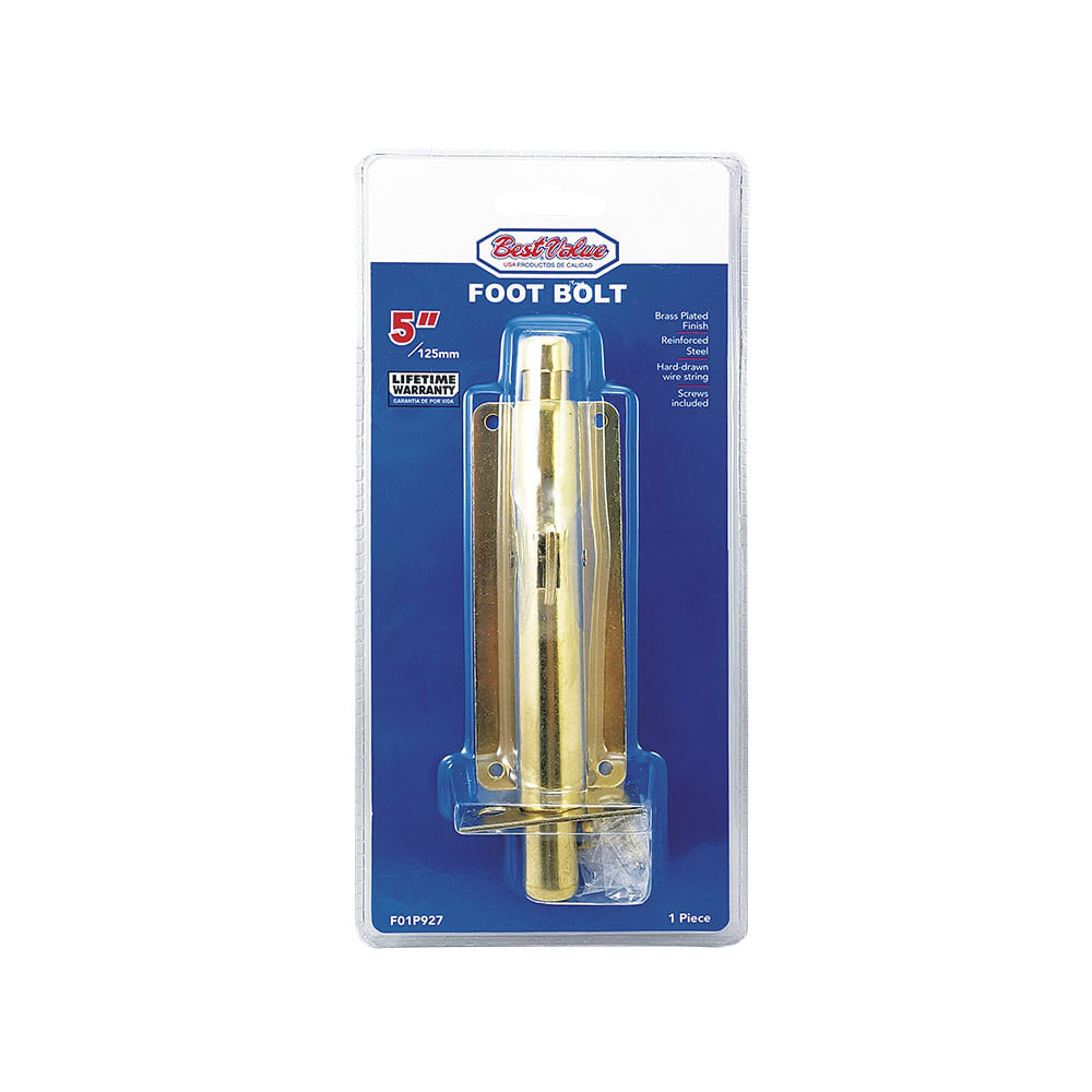 Picaporte de piso dorado 5. Dorado. 5