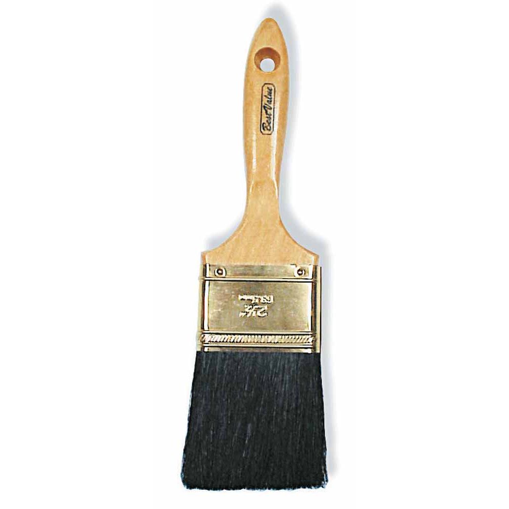 Brocha experto 2-1/2 cerda natural m/mad. Natural.