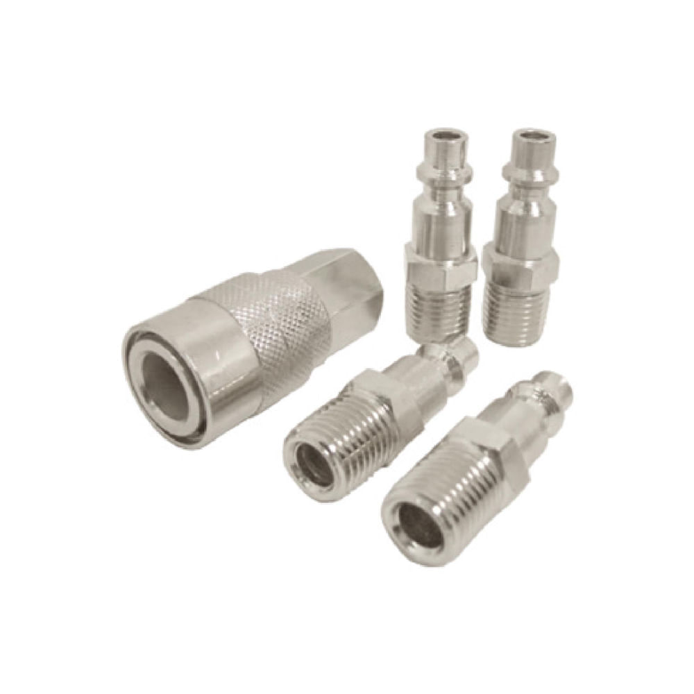 Coupling para pistolas (juego. 5 pcs). Cromado. 5pcs