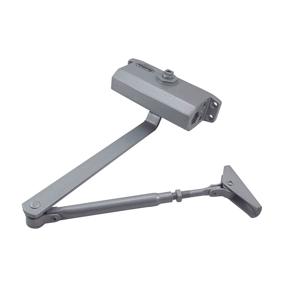 Cierrapuerta bestvalue plateado #2. Plateado. #2