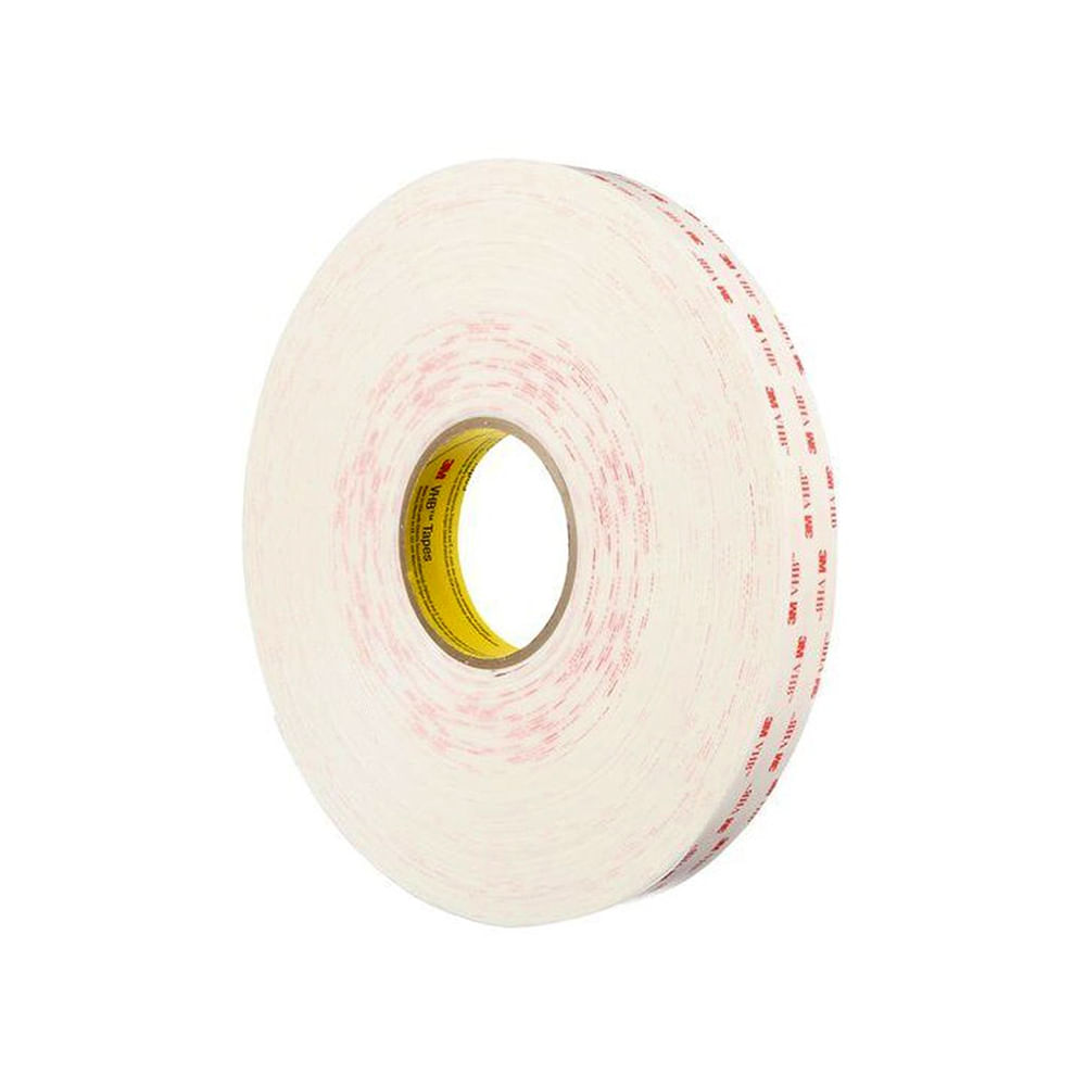Tape doble cont vhb espuma/blan 1x36yd #4950. Balanco. 1x 36 ydas. (en rollo)