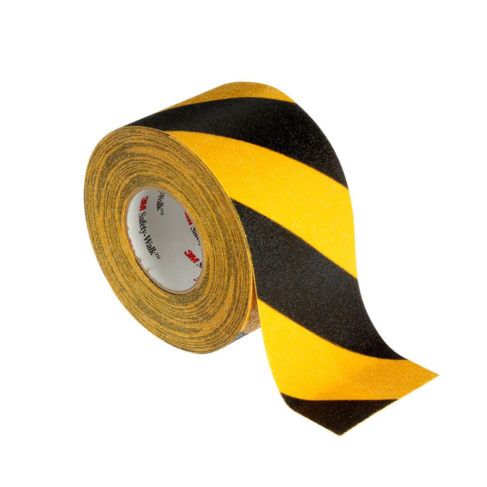 Cinta antideslizante amarilla/negra 2x60' 3m #613. Amarilla / negra. 2 x 60'