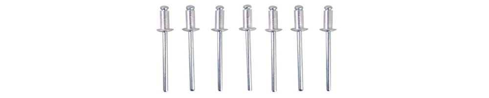 Remache de aluminio 3/16 x 5/8. Zincado. 5/8