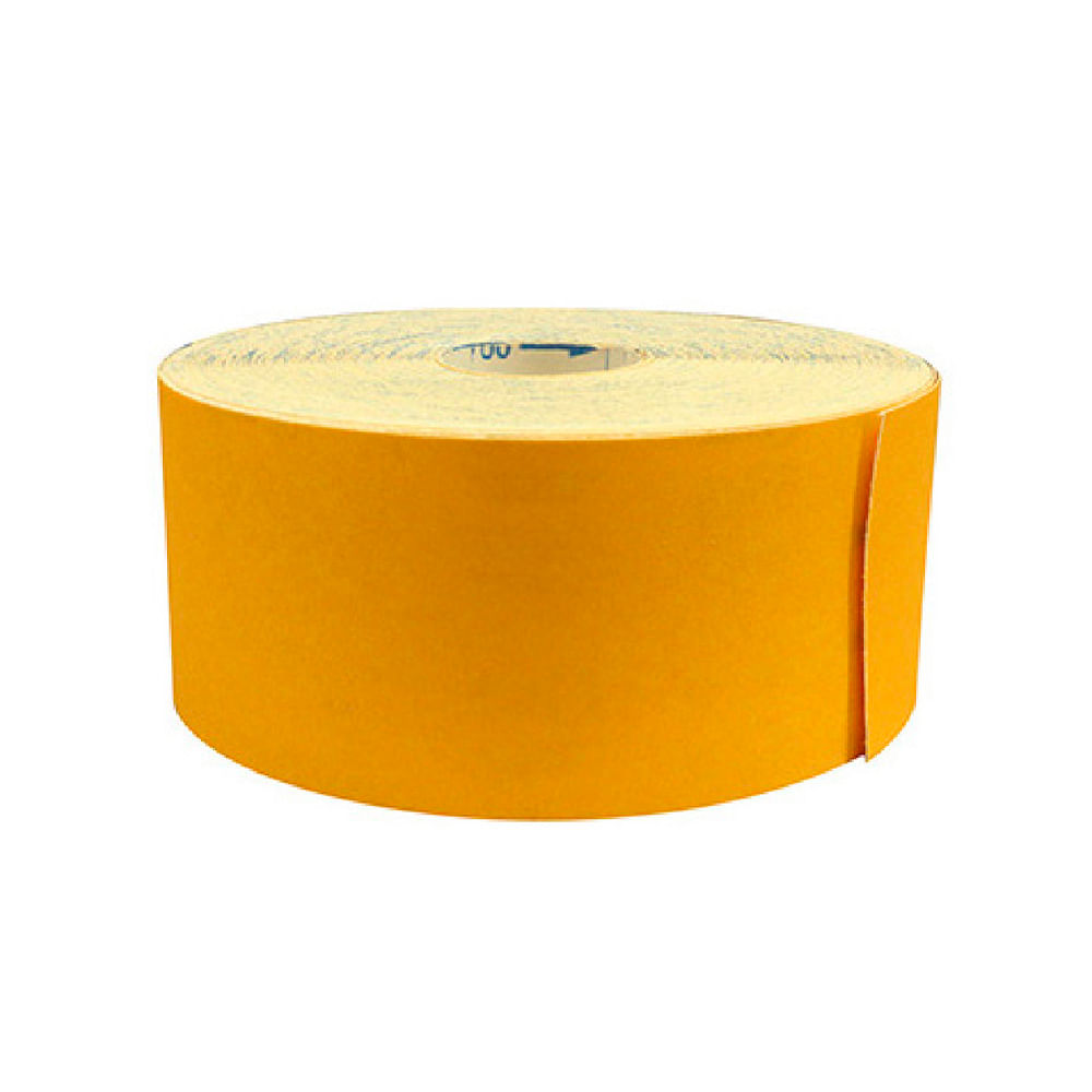 Rollo de lija chico #60 (12 x 50 yds). Óxido aluminio. Yds)