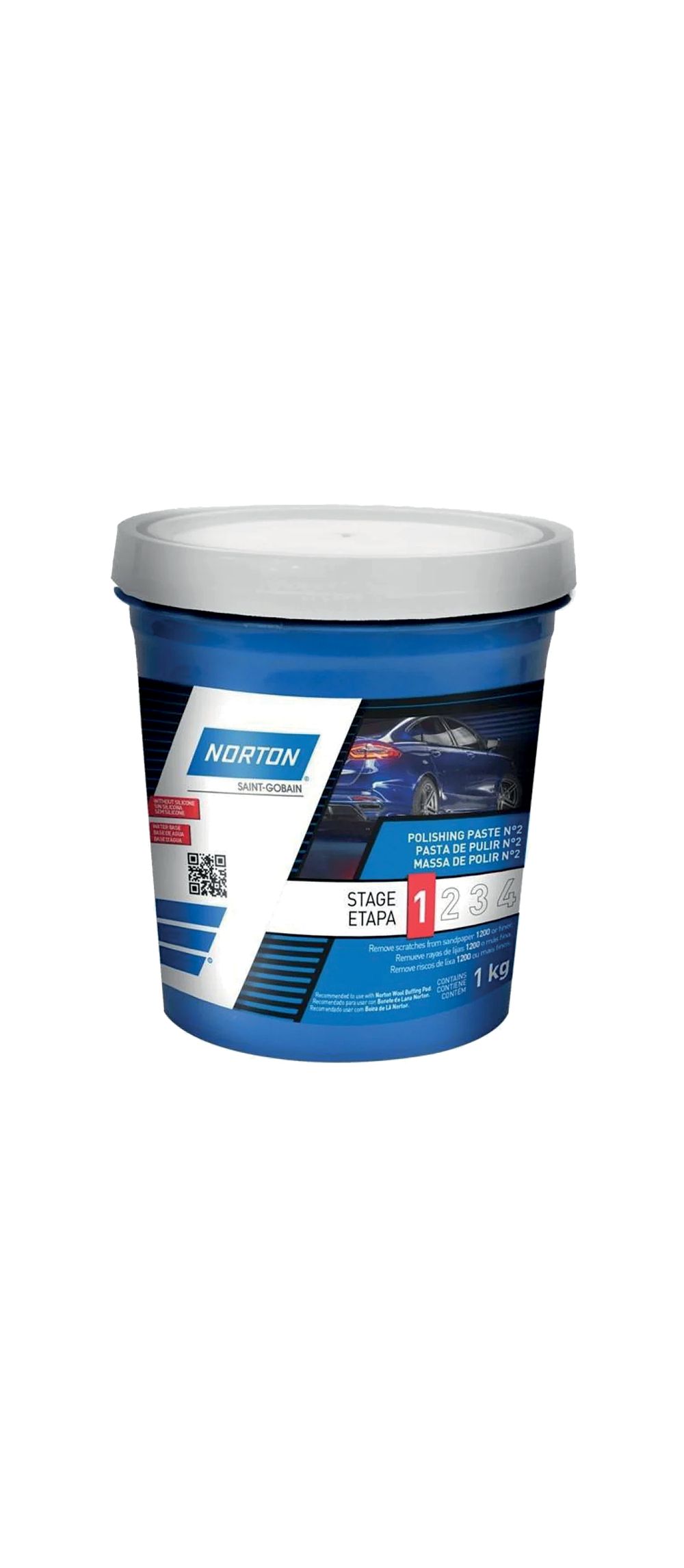 Pasta de pulir 1kg norton paso #1