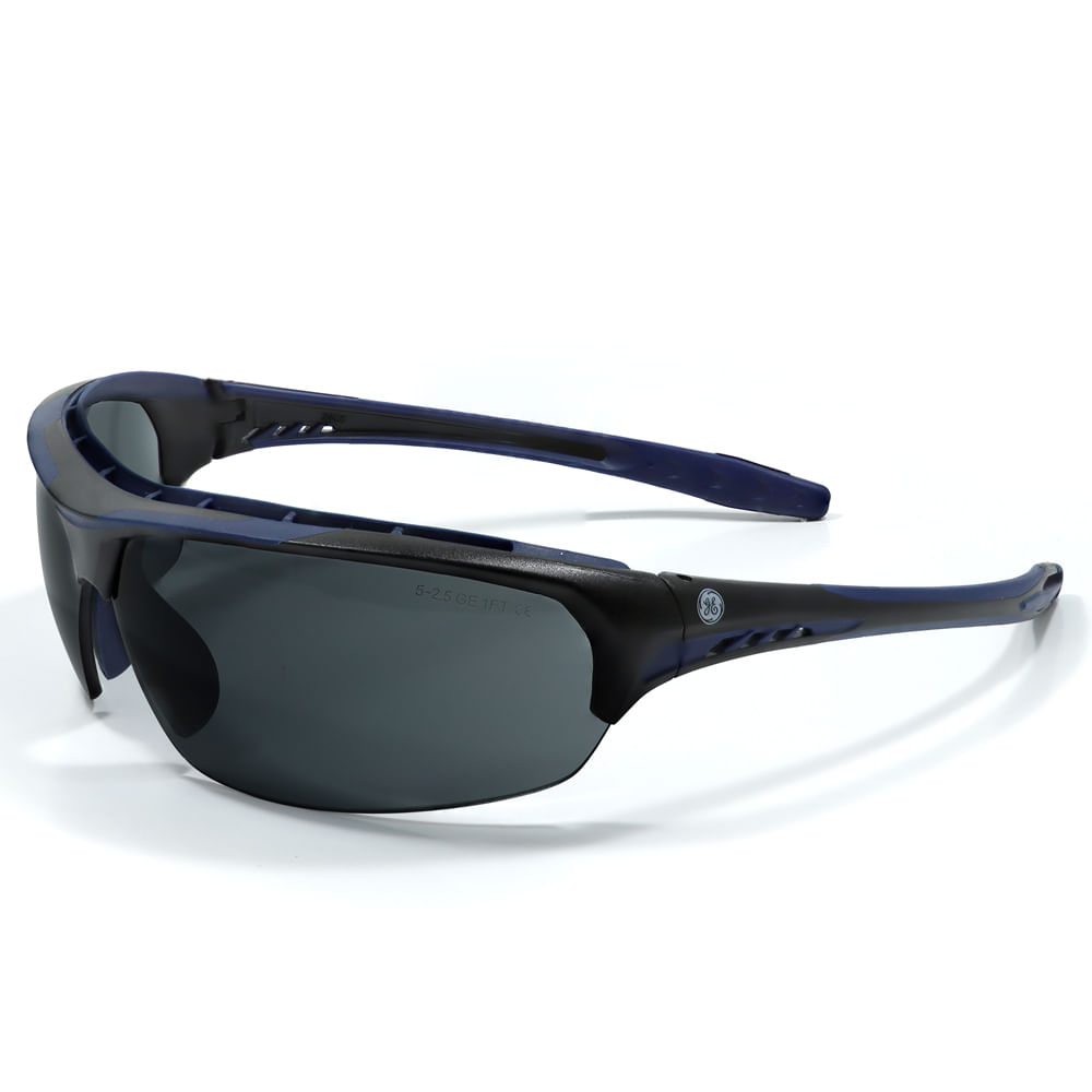 Lentes seguridad indigo/negro ahumado ae ge.