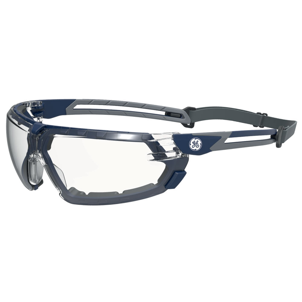 Lentes seguridad indigo/ indigo transp ae ge. Negro/negro ahumado