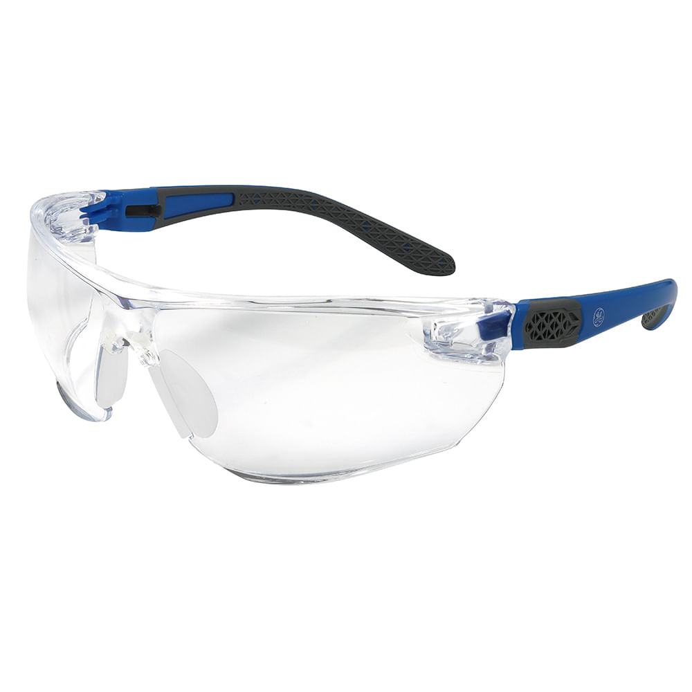 Lentes seguridad azul/gris transp ae ge.