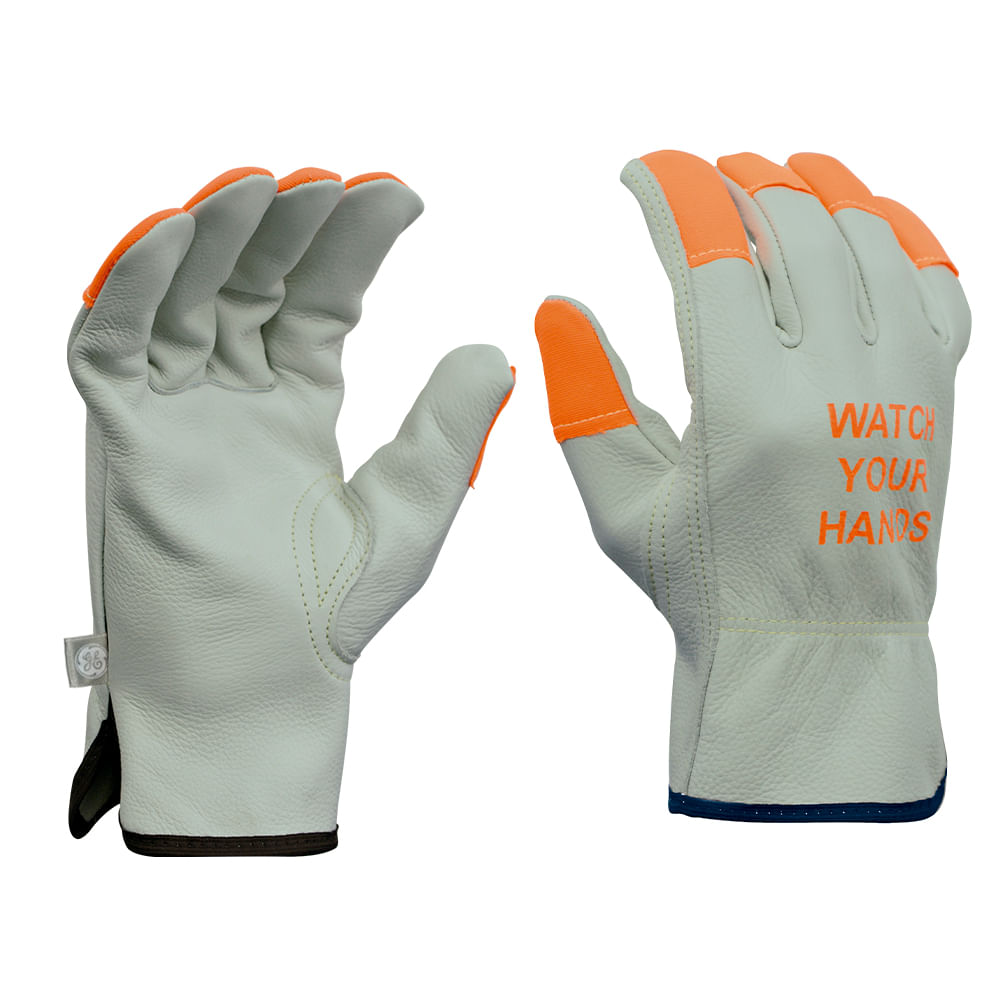 Guante de cuero ge tactil m. Cuero. M