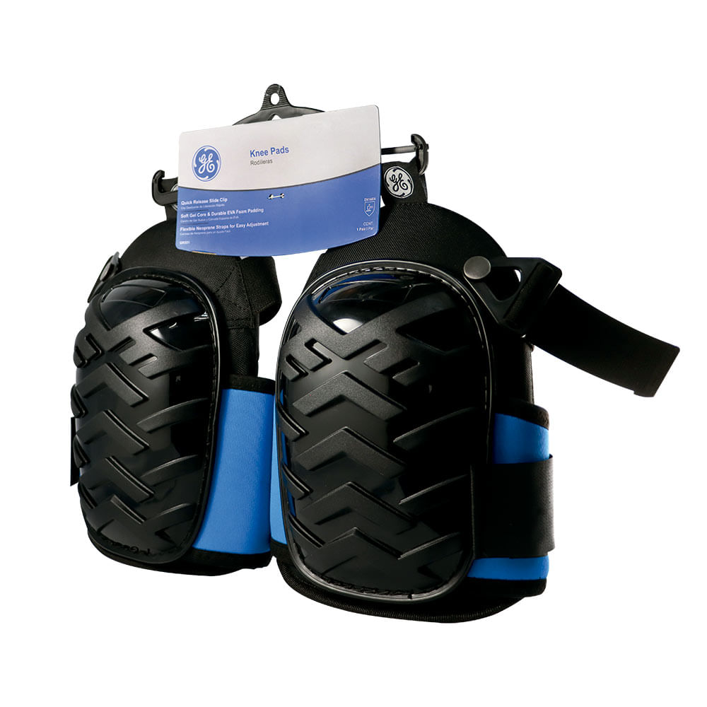 Rodillera con soporte pvc ge. Negro