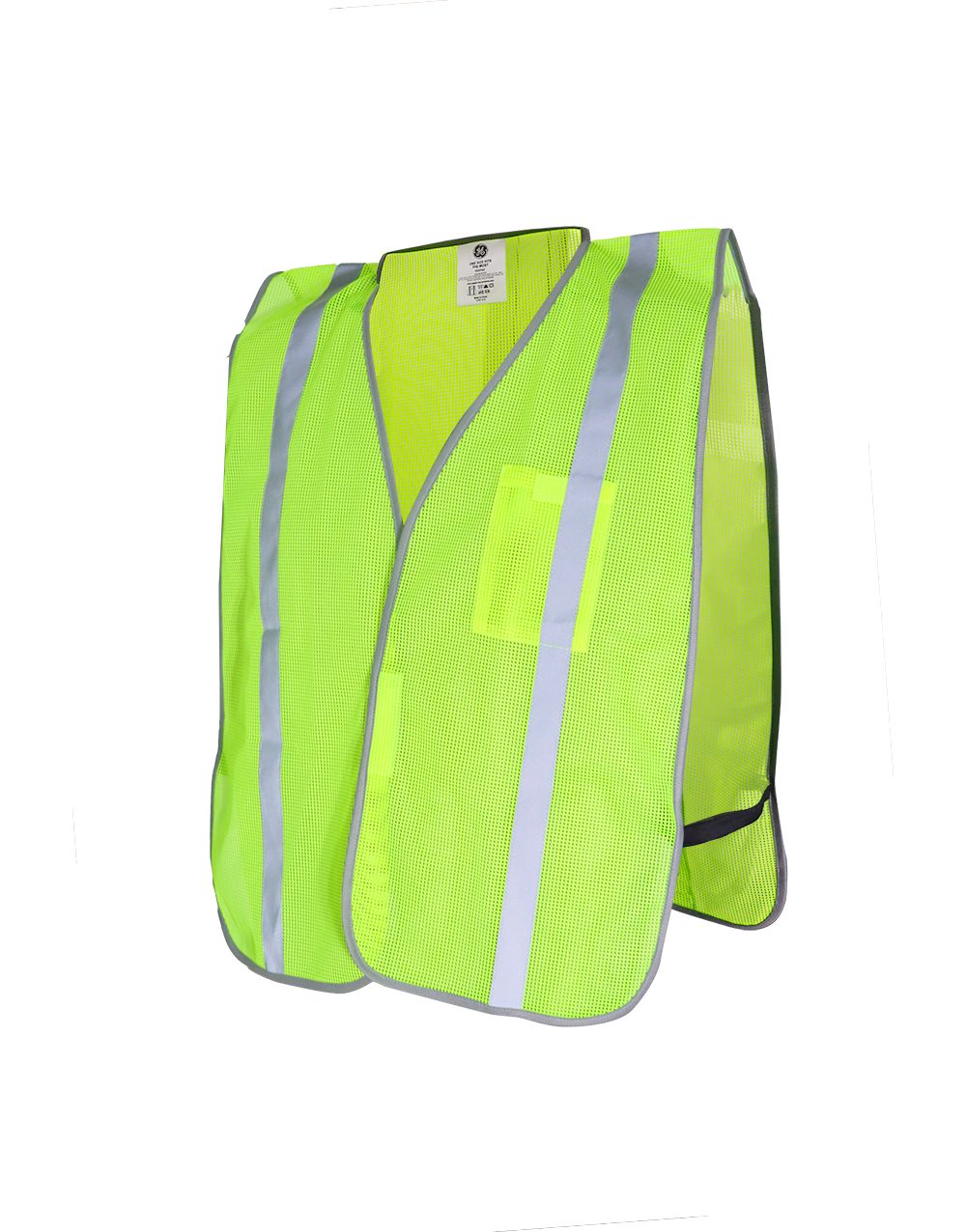 Chaleco reflectivo verde talla unica. Verde. One size