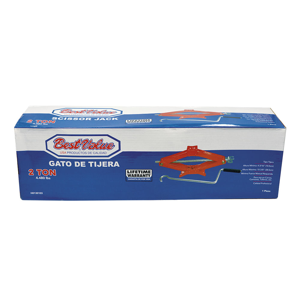 Gato tijera 2 ton. Rojo. Ton
