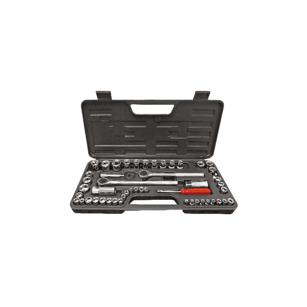 Juego socket bestvalue 52pcs 1/4,3/8,1/2
