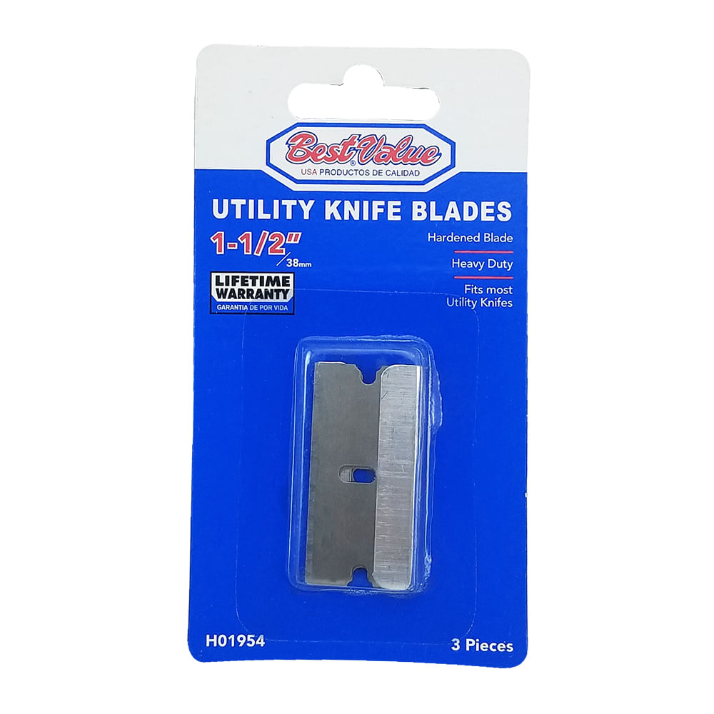 Cuchilla para papel ahumado (3 pcs). Hojas endurecidas. X 39mm