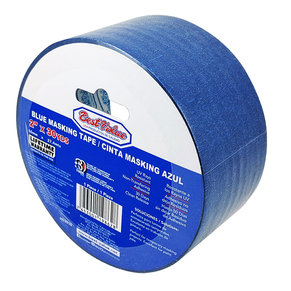 Masking tape azul 2x30 yds. Azul. 2(50mm)