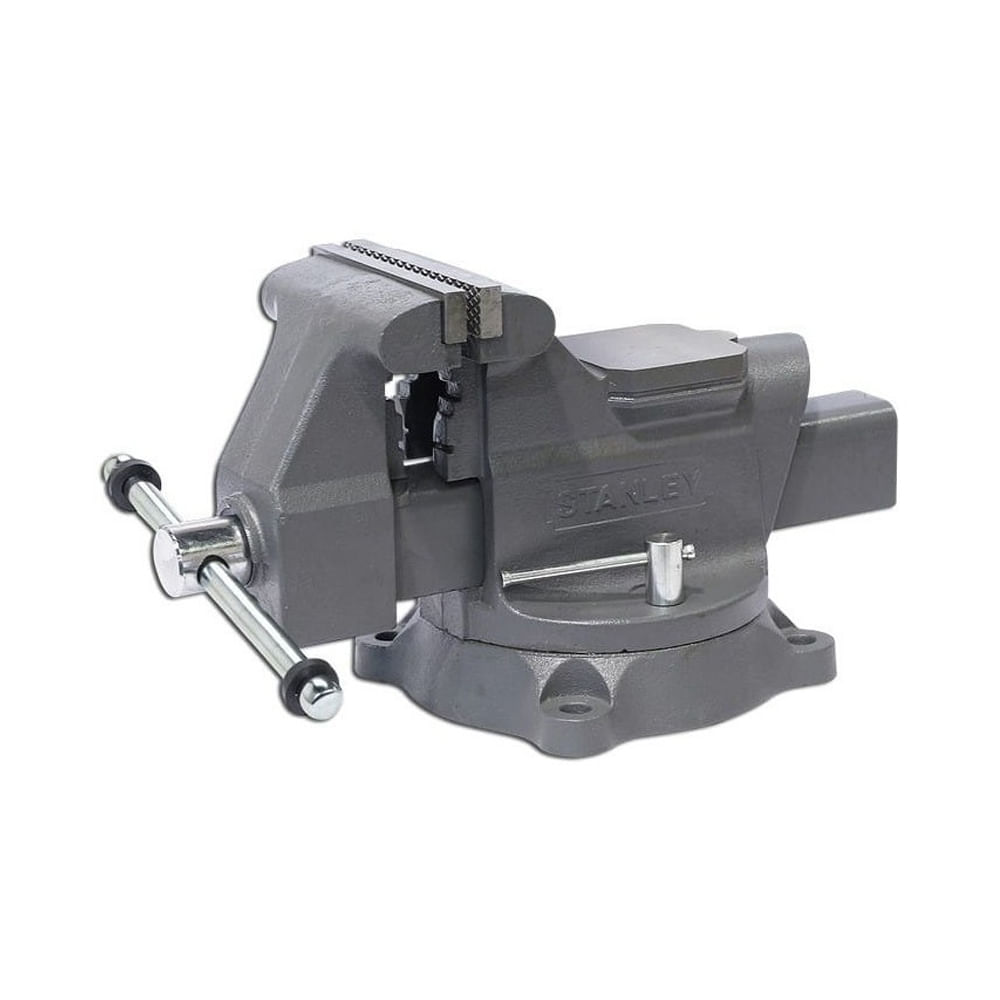 Prensa de banco stanley 6. Hierro fundido. 6 (175 mm). (en rollo)