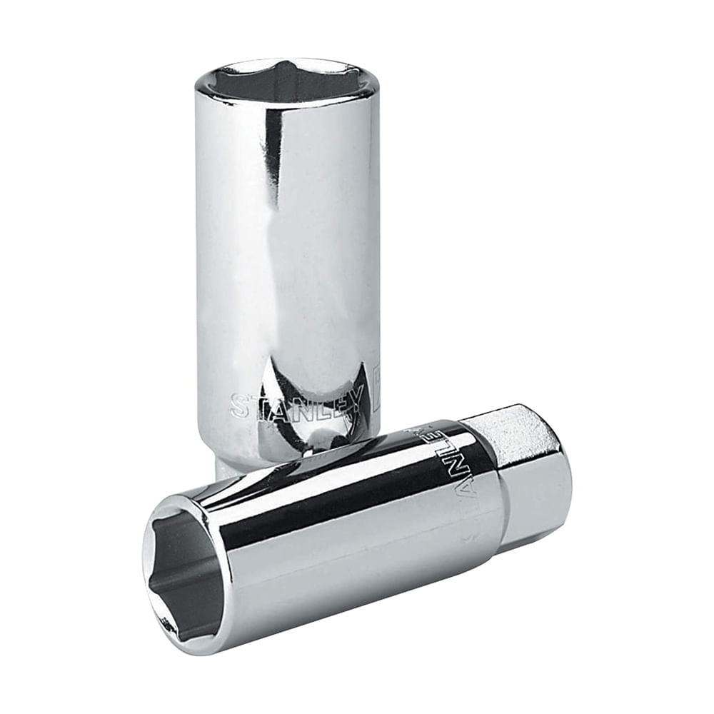 Socket sacabujia stanley de 3/8 5/8. Cromo vanadio. X 5/8