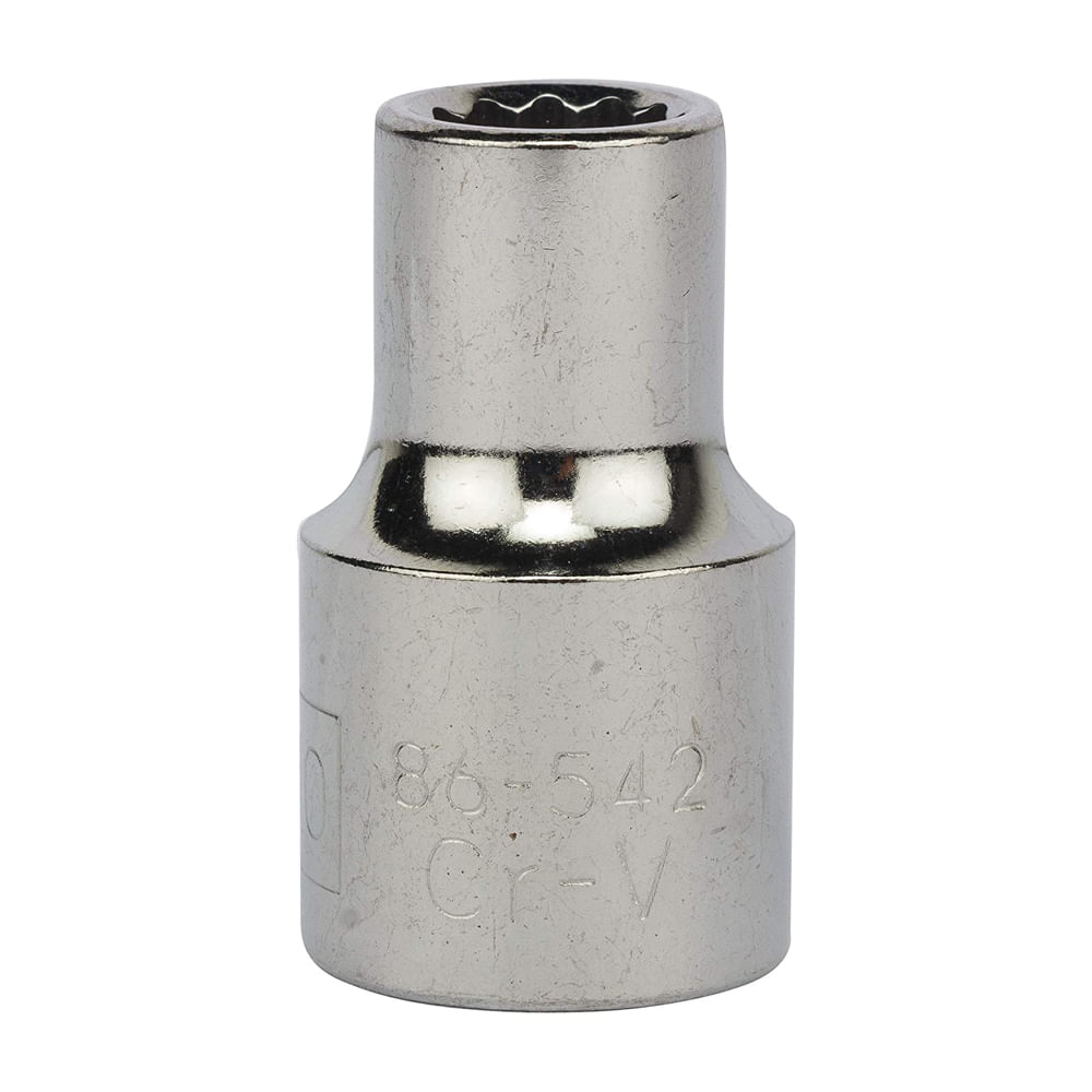 Socket stanley 1/2 corto 12pt. Cromo vanadio. X 10mm
