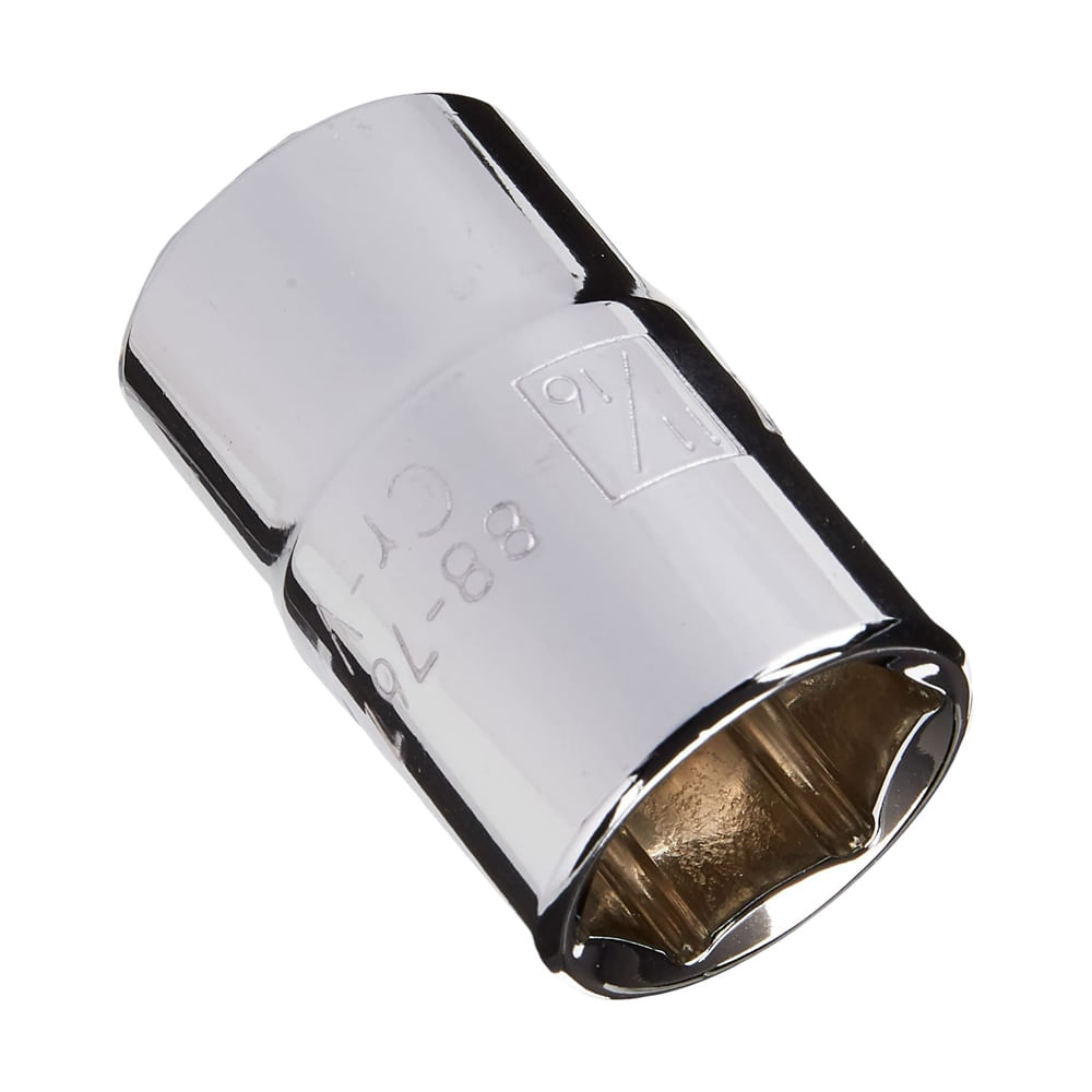 Socket stanley 1/2 corto 11/16 6pt. Cromo vanadio. X