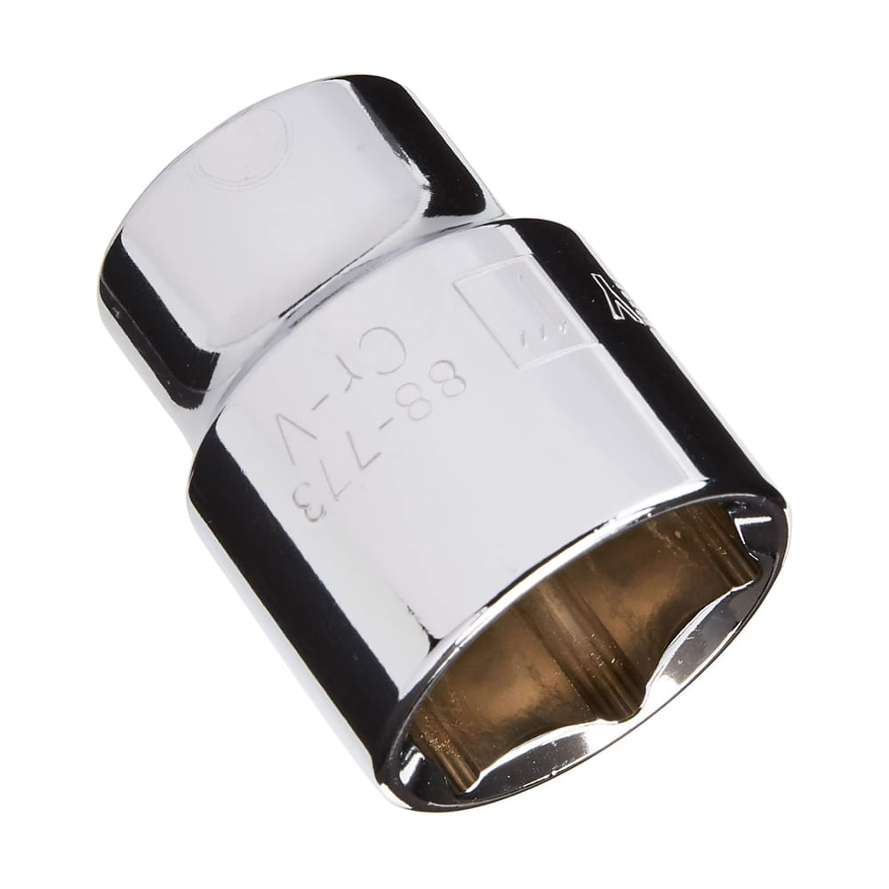 Socket stanley 1/2 corto 1 6pt. Cromo vanadio. X