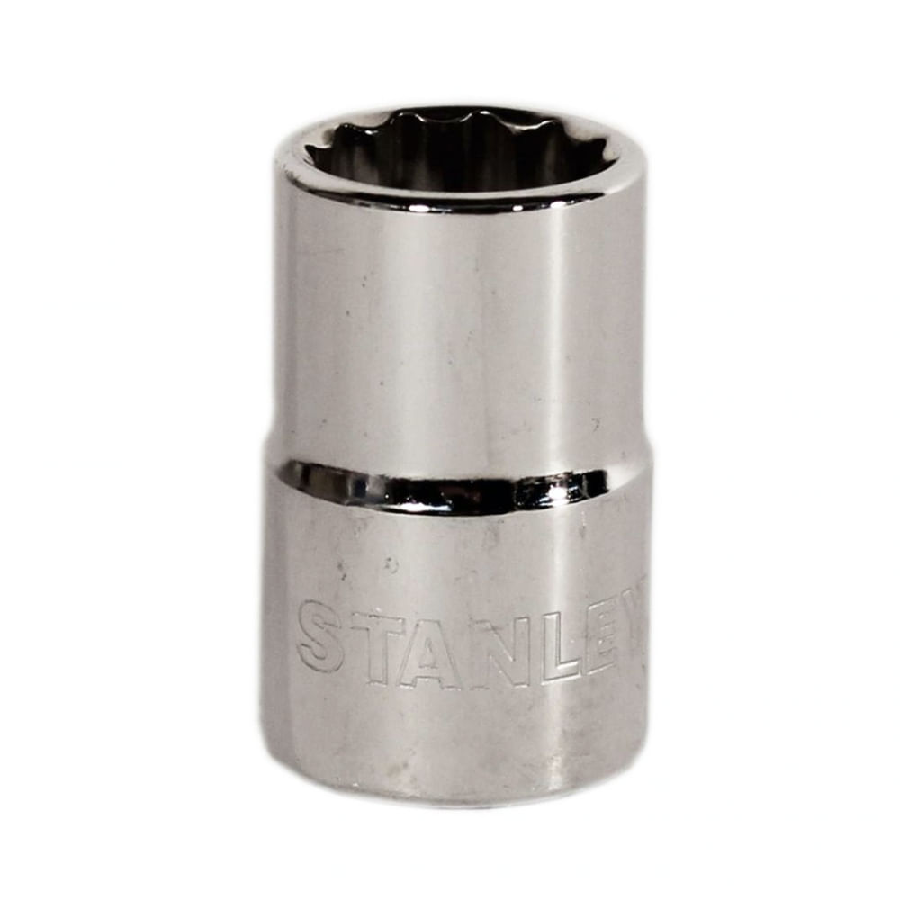 Socket stanley 1/2 corto 12pt. Cromo vanadio. X 32mm