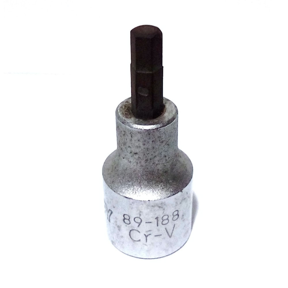 Socket stanley 1/2 punta hex. Cromo vanadio. X 6mm