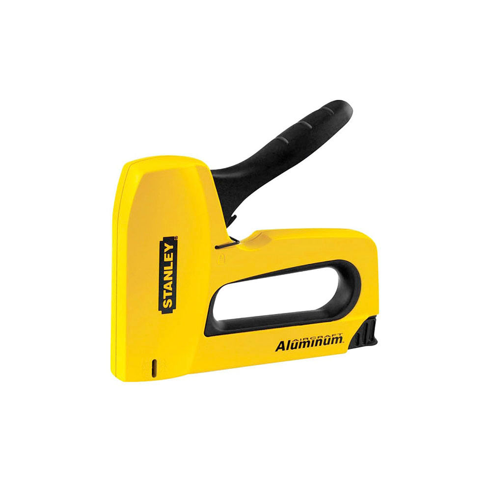 Engrapadora stanley liviana tr45. Aluminio. Grapa tra200
