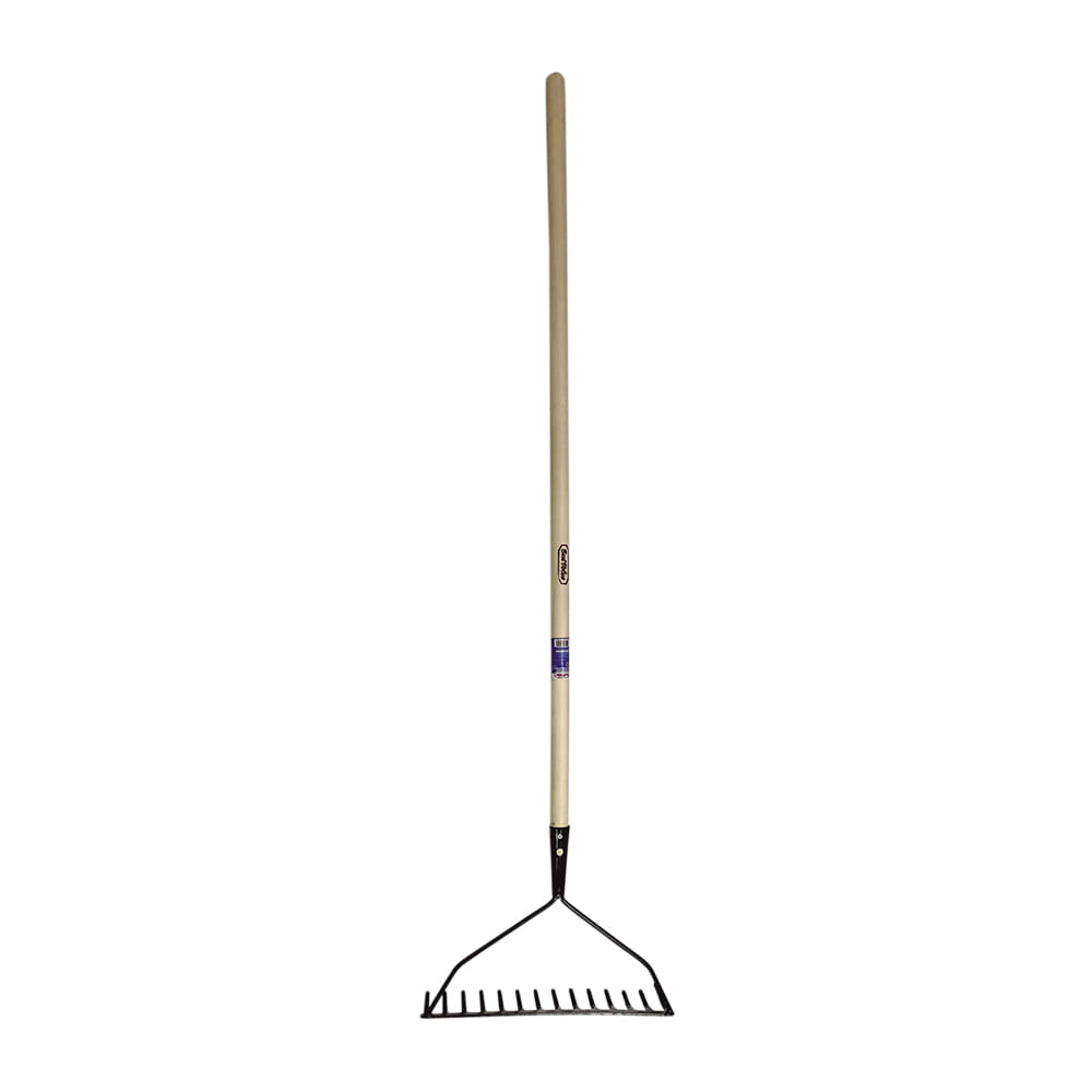 Rastrillo liviano 14-dts. Negro. 48 (120cm)