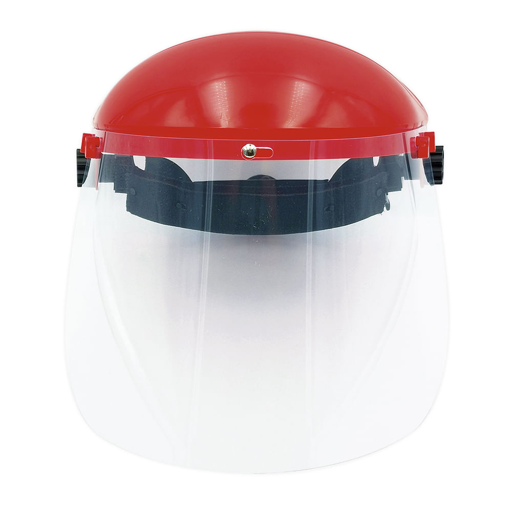 Mascara protectora transparente. Rojo. 8x 15-1/2