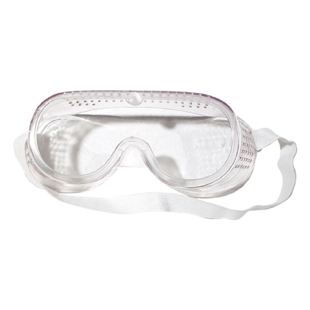 Lente de seguridad ventilacion directa. Transparente