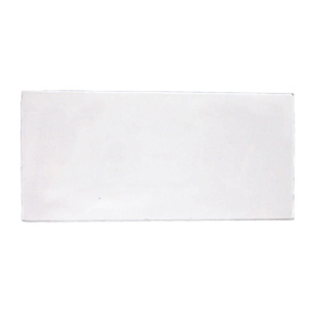 Lente d/vidrio transparente 2 x 4-1/4. Claro. 2x4-1/4